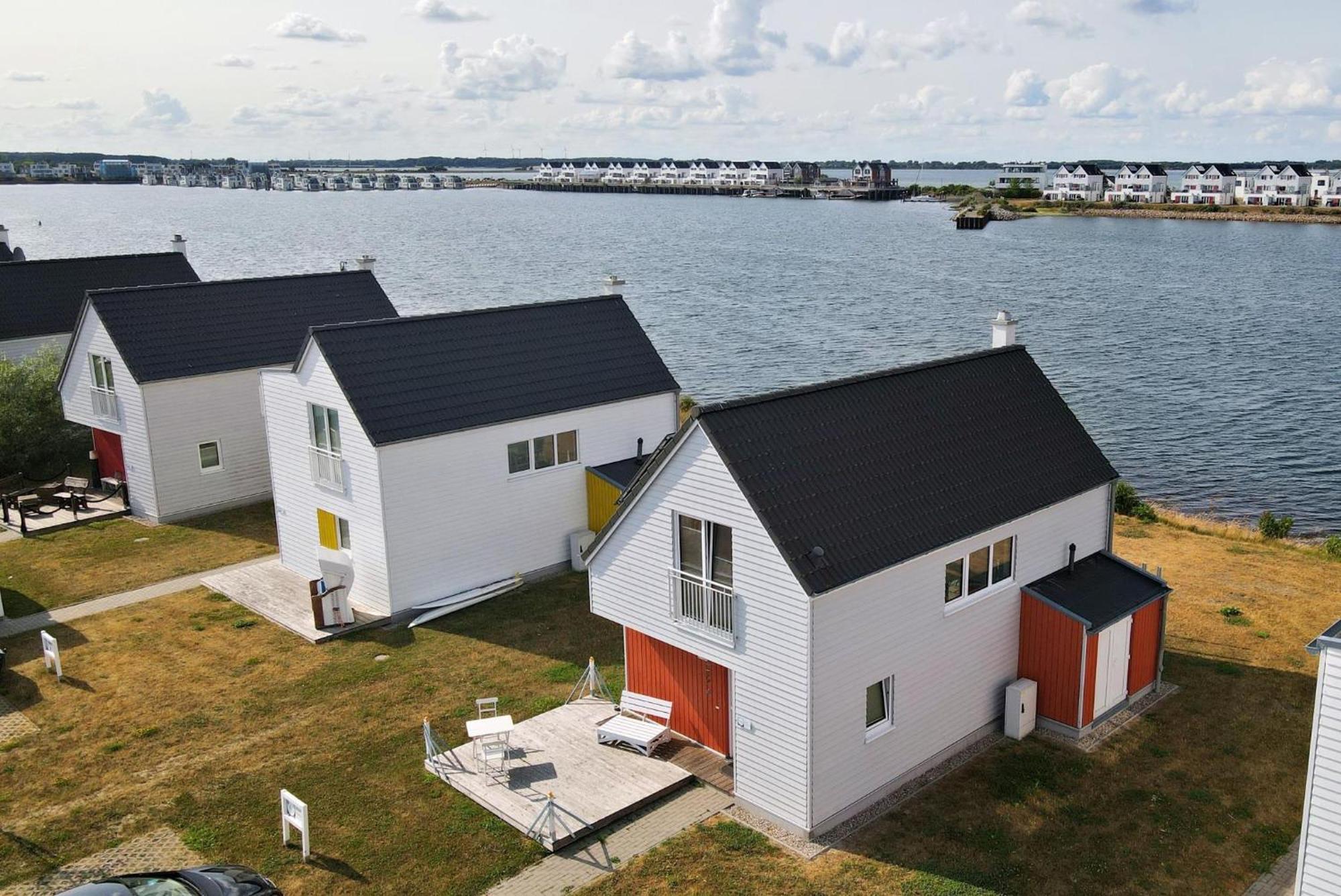 Ferienhaus Lieblingsplatz By Seeblick Ferien Oro, Direkte Wasserlage,Sauna,Kamin Olpenitz Kültér fotó