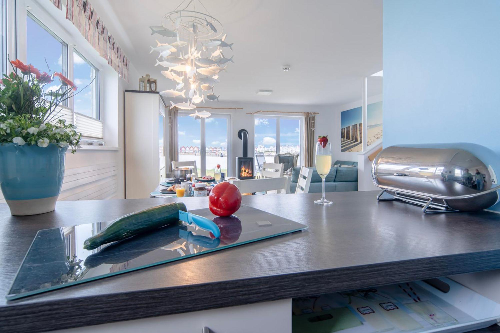 Ferienhaus Lieblingsplatz By Seeblick Ferien Oro, Direkte Wasserlage,Sauna,Kamin Olpenitz Kültér fotó