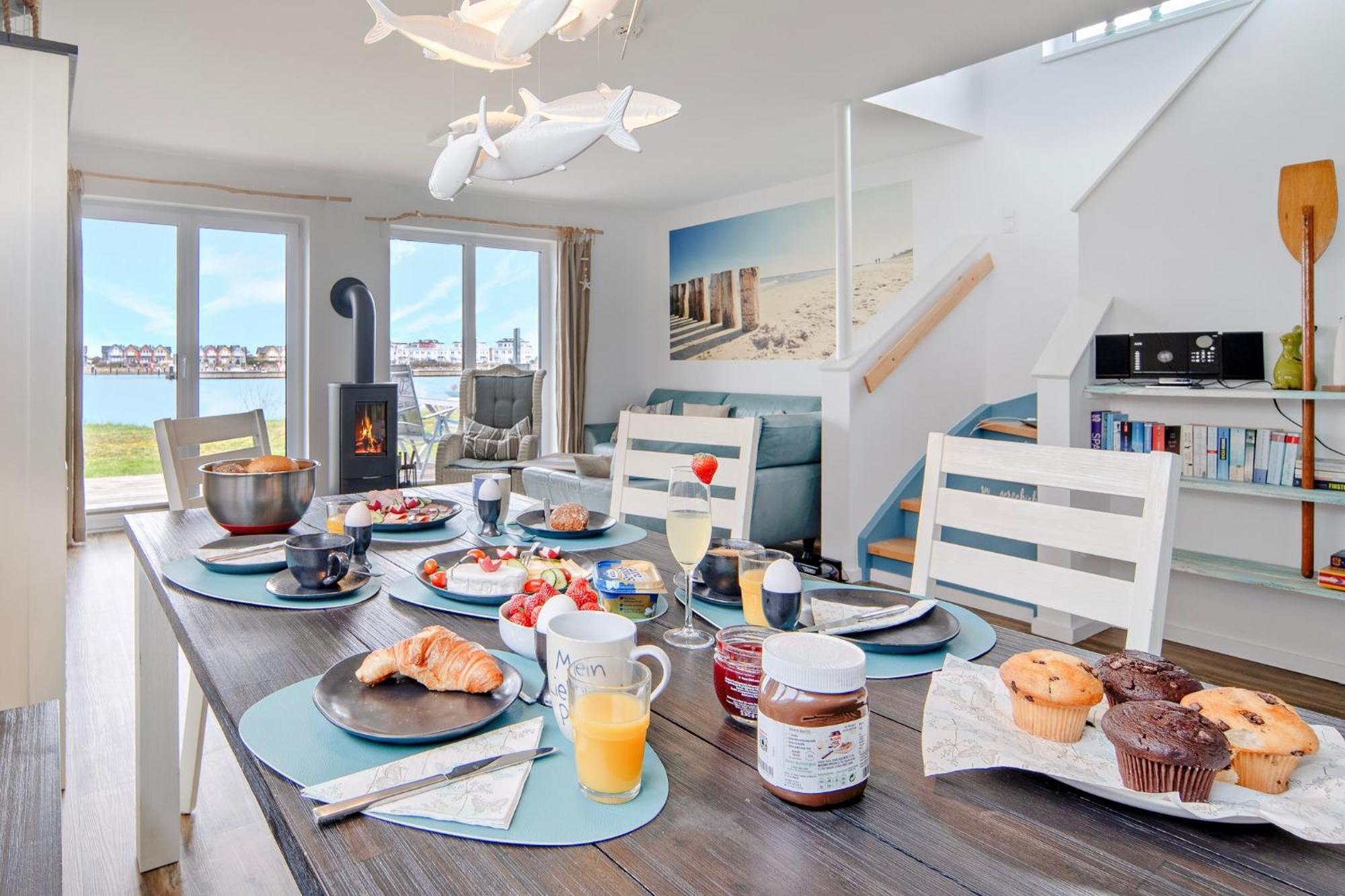 Ferienhaus Lieblingsplatz By Seeblick Ferien Oro, Direkte Wasserlage,Sauna,Kamin Olpenitz Kültér fotó